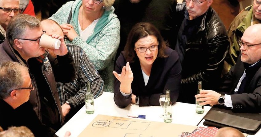 SPD, Büyük Koalisyonu oylamaya başladı