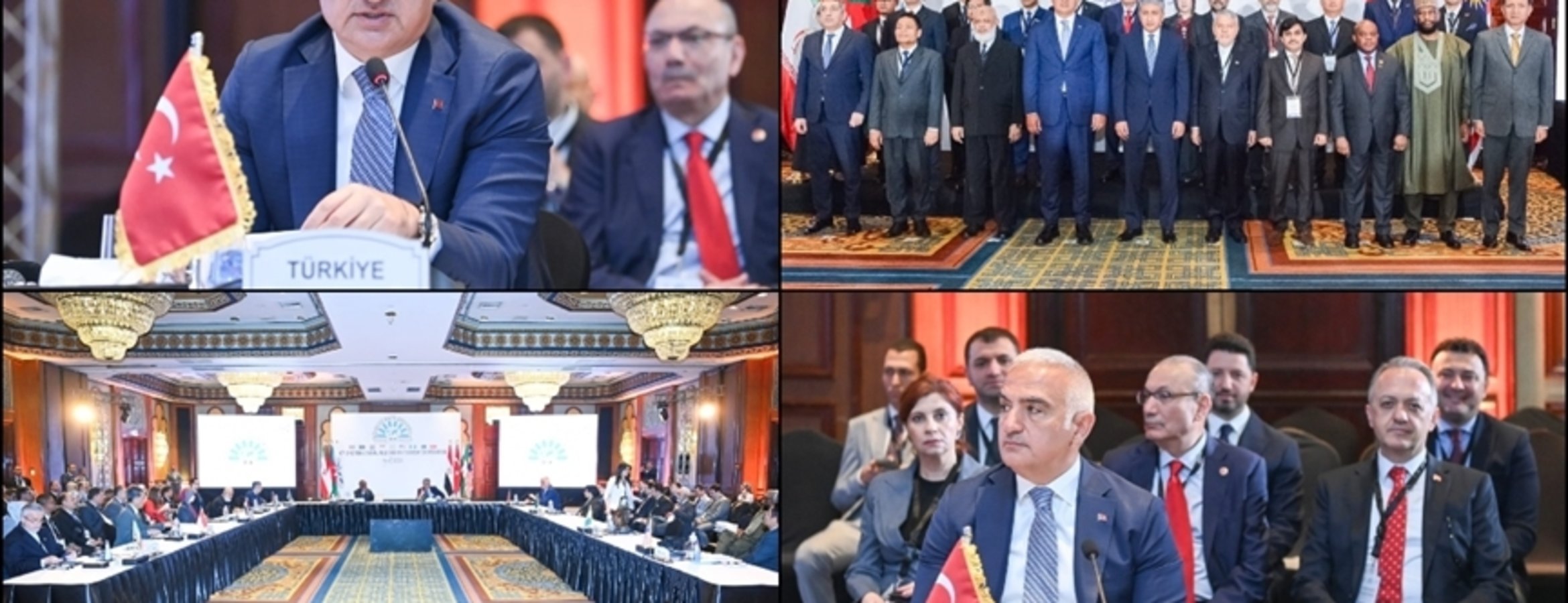 D-8 ülkeleri turizm bakanları Kahire’de bir araya geldi
