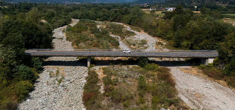 ITALY RAISES PO RIVER DROUGHT ALERT TO HIGH AS OVER 100 MUNICIPALITIES FACE WATER SHORTAGES