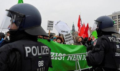 Hundreds march in Dresden to counter far-right rally marking bombing