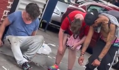 Shocking footage shows Tranq addicts on Philadelphia streets | Video reveals “zombie drug” epidemic hitting Philadelphia
