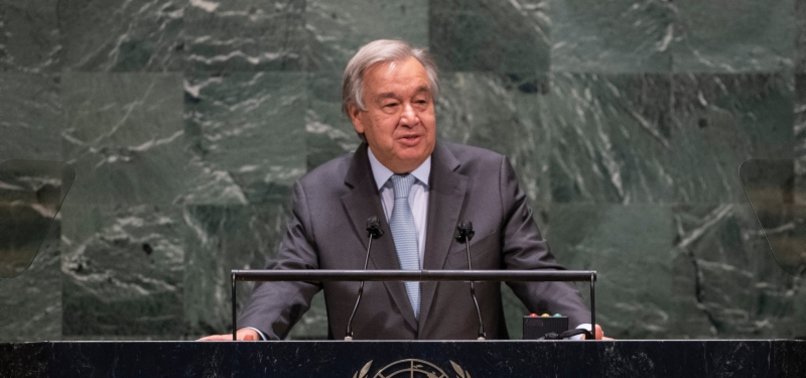 UN CHIEF URGES GLOBAL CEASE-FIRE IN ALL HOT CONFLICTS
