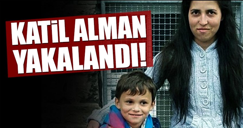 Katil Alman yakalandı