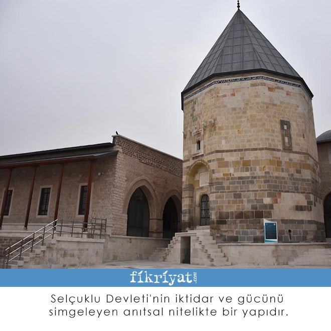 SELÇUKLU’NUN GÜCÜNÜ SİMGELEYEN YAPI