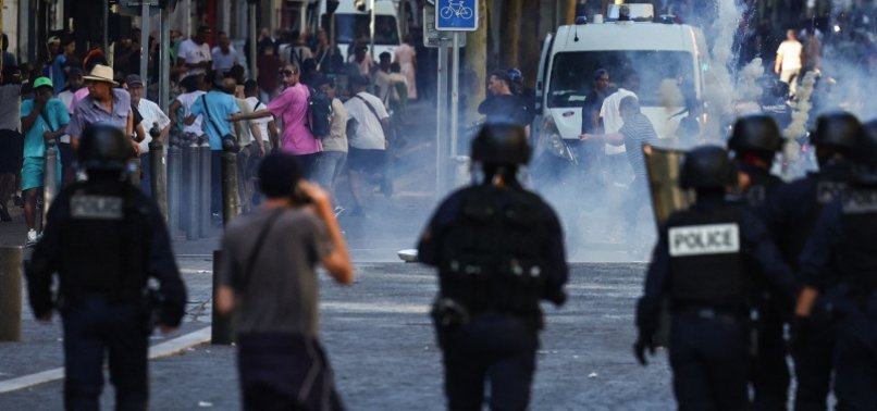FRANCE TO DEPLOY 45,000 SECURITY OFFICERS FOR 2ND NIGHT IN A ROW AS VIOLENT PROTESTS CONTINUE