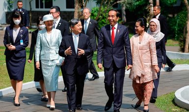 Japanese emperor on 1st visit to Indonesia