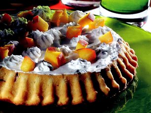 Şeftalili Tart Tatin