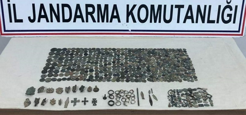 MORE THAN 600 ARTIFACTS SEIZED IN EASTERN TURKEY