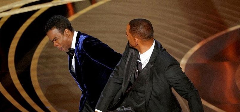 HOLLYWOOD ACTOR WILL SMITH BANNED FROM ATTENDING OSCARS FOR 10 YEARS AFTER SLAPPING COMEDIAN CHRIS ROCK