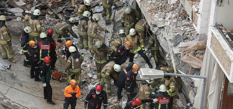 EVACUATED BUILDING COLLAPSES IN ISTANBUL