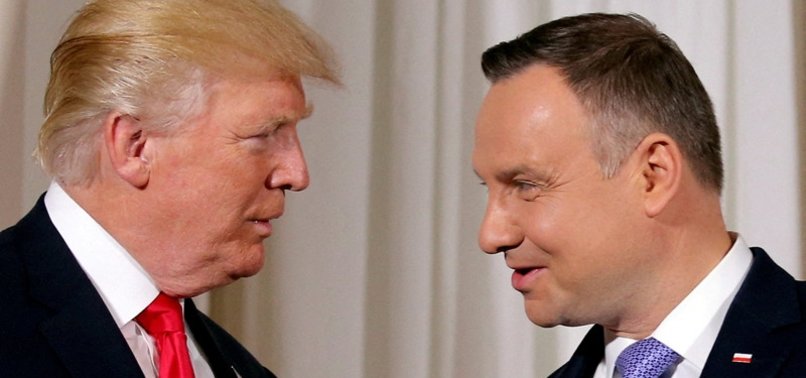 POLISH PRESIDENT SAYS HE WILL MEET PRIVATELY WITH TRUMP IN NEW YORK