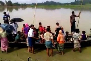Myanmar’da tehlikeli kaçış