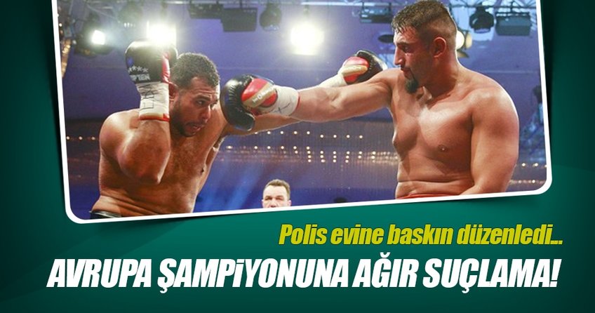 Şampiyon boksöre ağır suçlama