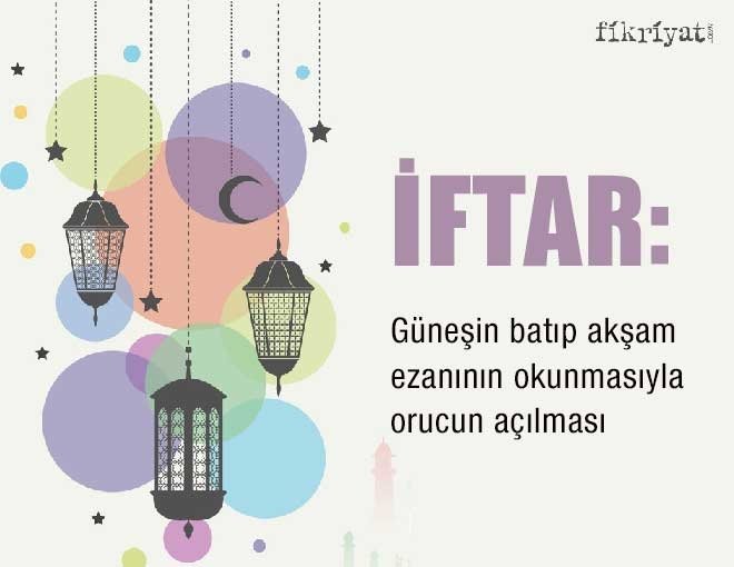 İFTAR