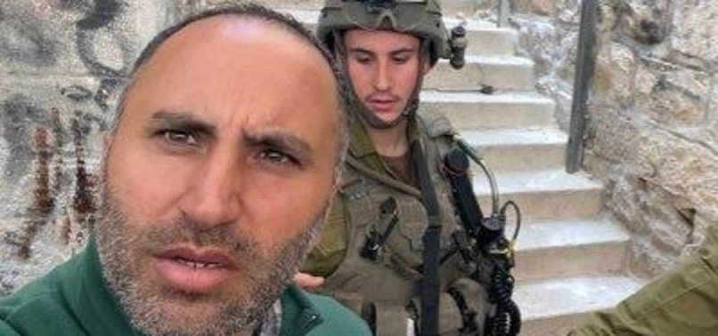 ISRAEL JAILS SOLDIER WHO ASSAULTED PALESTINIAN DURING U.S. MEDIA INTERVIEW
