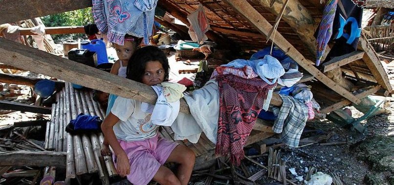 THOUSANDS OF PHILIPPINE TYPHOON VICTIMS STILL HOMELESS