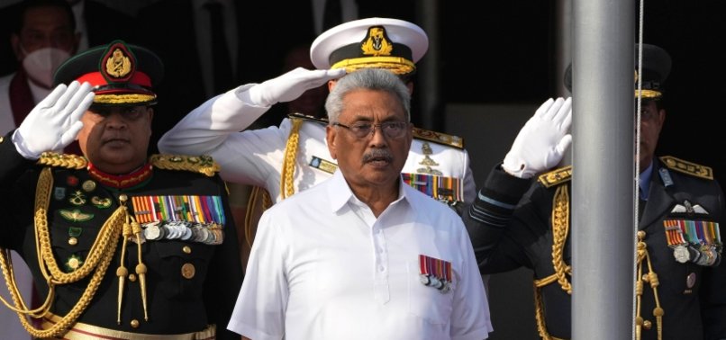 SRI LANKAN PRESIDENT FLEES COUNTRY ON MILITARY AIRCRAFT: REPORTS