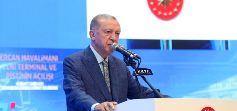RECOGNIZE TURKISH REPUBLIC OF NORTHERN CYPRUS AS SOON AS POSSIBLE, TURKISH PRESIDENT SAYS