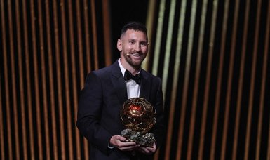 Lionel Messi wins 2023 Men's Ballon d'Or