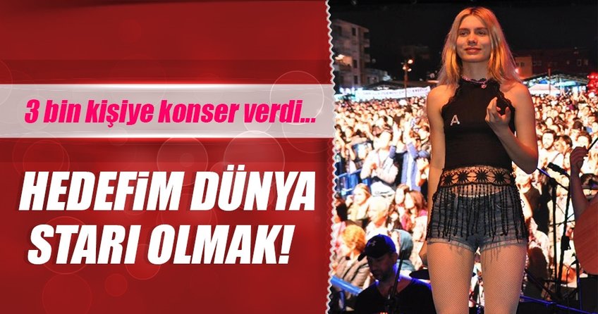 Aleyna Tilki: Hedefim dünya starı olmak