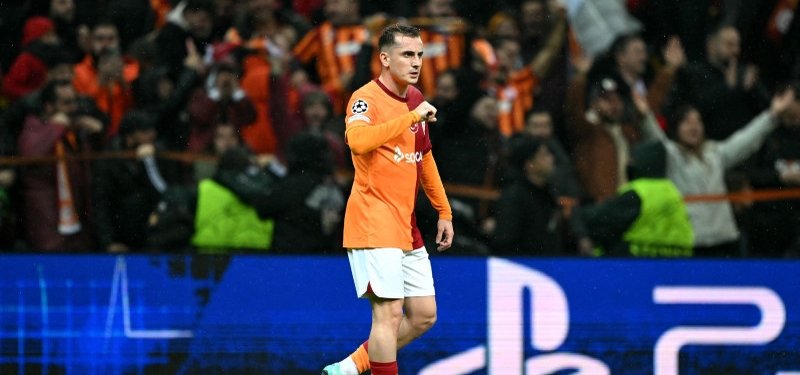 Galatasaray forward scores in Man Utd showdown, dedicates his goal to children in Palestine