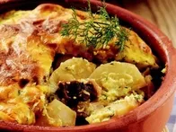 Güveçte Beşamel Soslu Kereviz