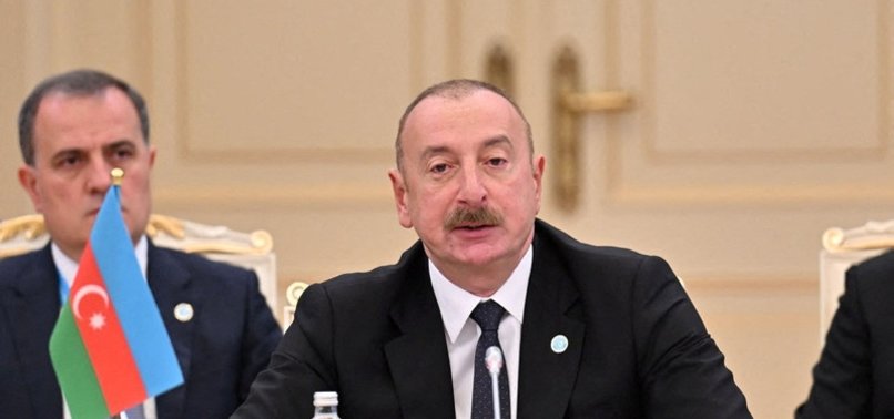 AZERBAIJANI PRESIDENT URGES TURKIC STATES TO STRENGTHEN DEFENSE COOPERATION