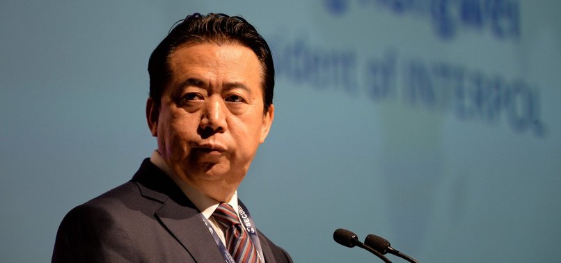 FORMER INTERPOL CHIEF ADMITS TAKING BRIBES, CHINA SAYS