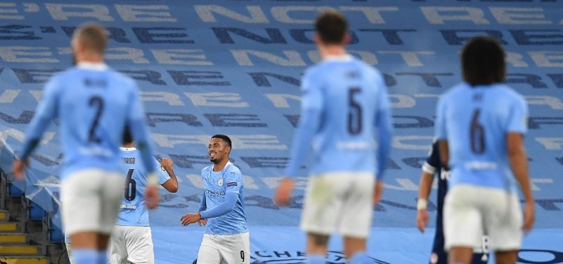 MANCHESTER CITY IN CHARGE OF GROUP C AFTER 3-0 WIN OVER OLYMPIAKOS
