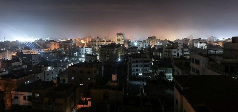 ISRAELI JETS STRIKE GAZA AFTER ROCKET FIRE