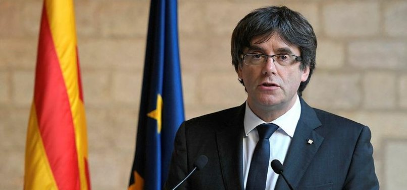 CATALAN LEADER CANCELS SPEECH AS SPAIN PONDERS ACTION