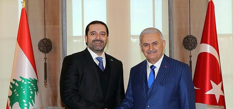TURKISH PM WELCOMES LEBANESE PREMIER FOR ANKARA VISIT