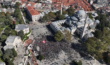 Absentia funeral prayers performed across Türkiye for martyred Palestinians amid Israel-Gaza conflict