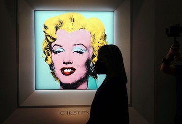Marilyn Monroe portresine rekor fiyat