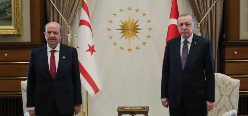 ERDOĞAN, TURKISH CYPRIOT LEADER MEET AHEAD OF UN TALKS