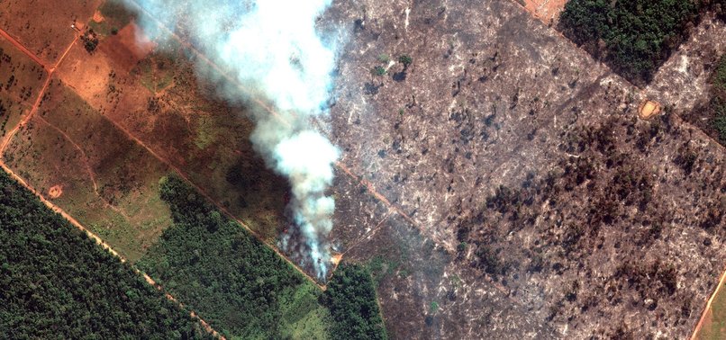 GLOBAL WORRY OVER AMAZON FIRES ESCALATES; BOLSONARO DEFIANT