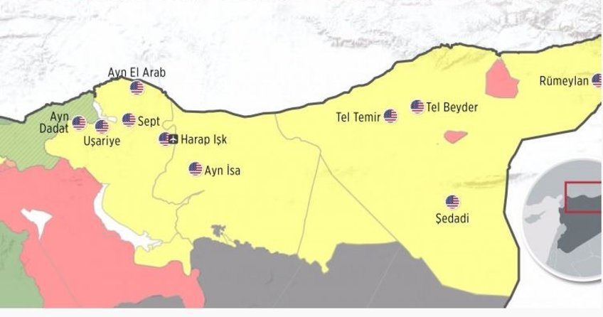 Üsleri ifşa olan ABD tutuştu!