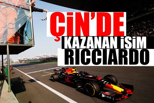 ÇİN'DE KAZANAN RİCCİARDO