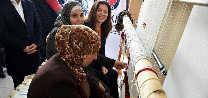 TURKISH AID AGENCY OPENS TEXTILE STUDIO IN LEBANON
