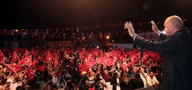 ERDOĞAN ISSUES MESSAGE TO MARK AUGUST 30 VICTORY DAY | ERDOĞAN VOWS TO TURN CENTURY OF TÜRKIYE VISION INTO REALITY