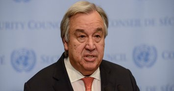 UN chief calls for an immediate ceasefire in northwest Syria before situation 'entirely out of control'