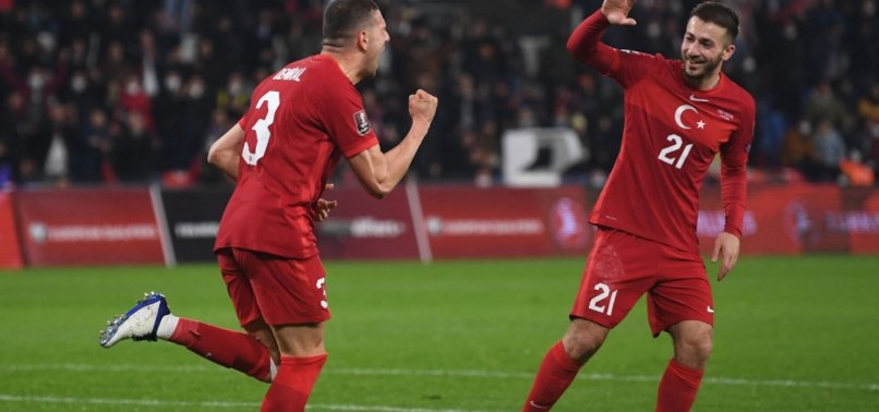 TURKEY JUMP 2ND SPOT IN 2022 WORLD CUP QUALIFIERS WITH 6-0 WIN OVER GIBRALTAR