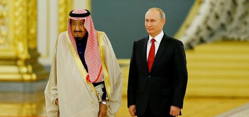 SAUDI KING, PUTIN EYE ENERGY, ARMS DEALS ON LANDMARK RUSSIA VISIT