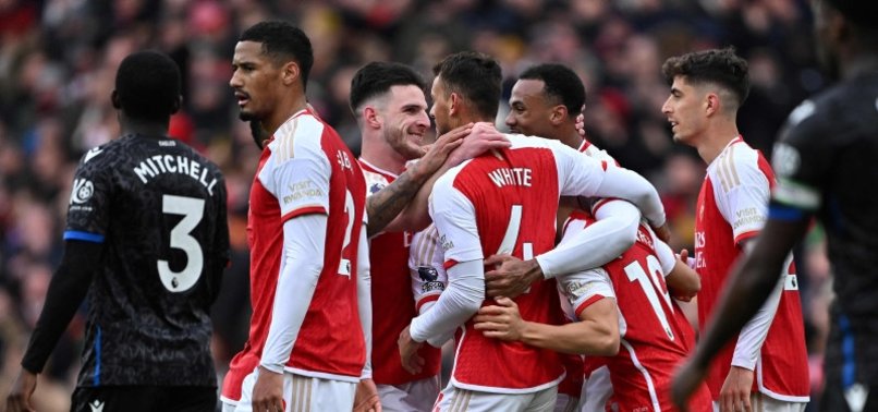 ARSENAL GET BACK ON TRACK WITH 5-0 THRASHING OF PALACE