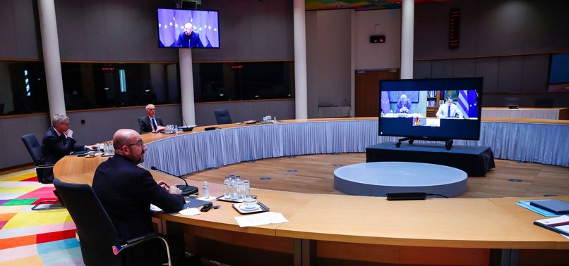 EU LEADERS START A TWO-DAY VIRTUAL SUMMIT TO DISCUSS TIES WITH TURKEY AND COVID-19 PANDEMIC