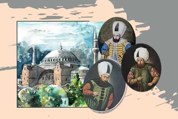 Ayasofya’daki padişah türbeleri