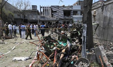 Blast kills two people, wounds 14 in eastern Pakistan - police