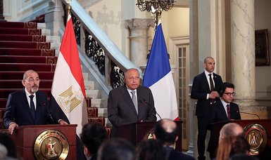 France, Jordan, Egypt FMs call for 'permanent' Gaza ceasefire