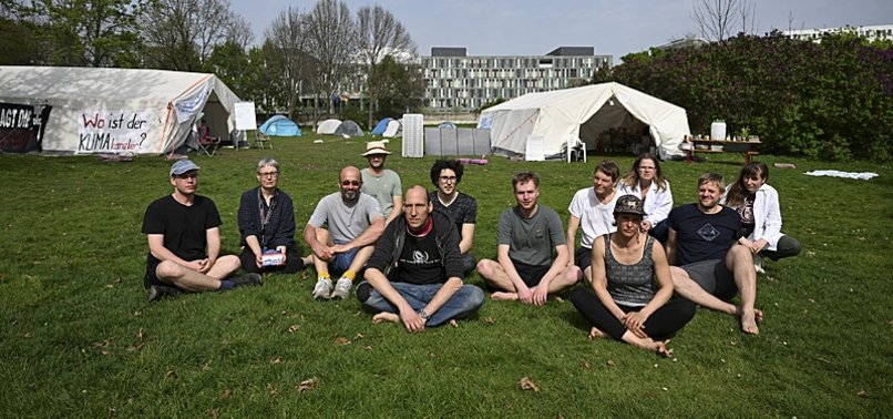 GERMAN CLIMATE ACTIVISTS CONTINUE HUNGER STRIKE IN BERLIN