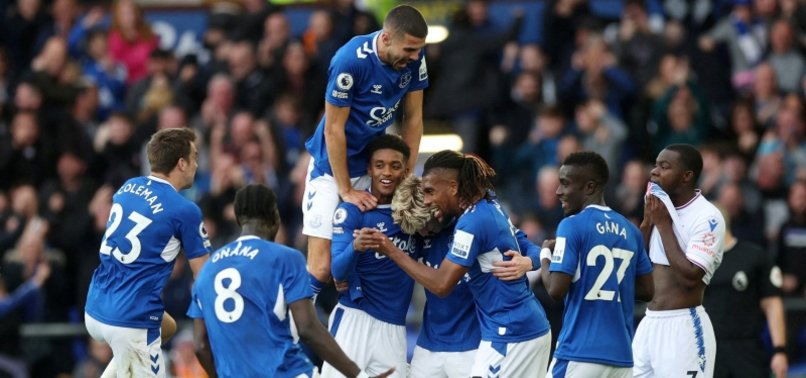 EVERTON BEAT PALACE 3-0 TO END LOSING RUN IN PREMIER LEAGUE
